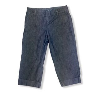 Gap cuffed cropped jeans